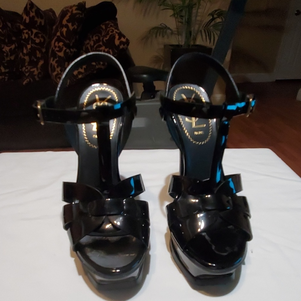 Ysl Patent Leather Shoes